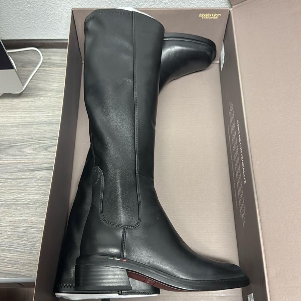 Franco Sarto Giselle Knee High Boot (WIDE CALF) - Picture 7 of 9